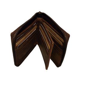 Personalized Zipper  Wallet, Engraved Wallet, Gift For Boyfriend, Mens Wallet